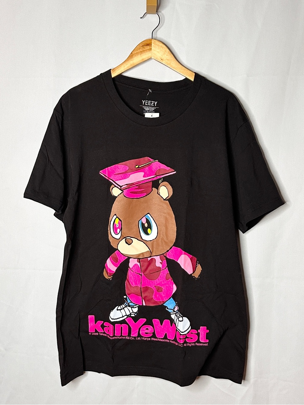 Kanye West x Takashi Murakami 2009 Graduation Bear Graphic Tee Large
